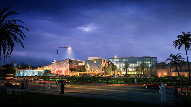 Red Sea Mall Night view